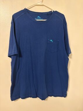Tommy Bahama Royal Blue Short-Sleeve Pocket Tee